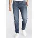 Slim-fit-Jeans PEPE JEANS "CANE" Gr. 34, Länge 32, blau (medium blue) Herren Jeans Slim Fit