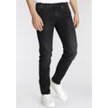 Slim-fit-Jeans PEPE JEANS "Hatch" Gr. 31, Länge 32, schwarz (washed black) Herren Jeans Slim Fit