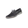 Schnürschuh NATURAL FEET "Torino", Herren, Gr. 40, schwarz, Leder, casual, Schuhe Bootsschuh Schnürschuh, mit herausnehmbarer Sohle