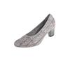 Pumps LEI BY TESSAMINO "Amanda", Damen, Gr. 38, weiß, Lederimitat, modisch, Schuhe, mit angesagtem Animalprint
