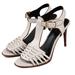 Coach Shoes | Coach Izzy Strappy Stiletto Sandals 8b | Color: Cream | Size: 8