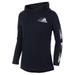 Adidas Shirts & Tops | Adidas Little Girls Hooded Logo Graphic Long-Sleeve Tee, Size 6 | Color: Black | Size: 6/Black