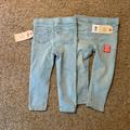 Levi's Bottoms | Baby Levi's Jeggings Jean 24 Mos 2 Pair Jean Pull On Jeggings | Color: Blue | Size: 24mb