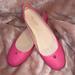 Kate Spade Shoes | Kate Spade Kora Pink Ballet Leather Flats Sz-6 1/2 | Color: Pink | Size: 6.5