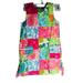 Lilly Pulitzer Dresses | Lilly Pulitzer Girls 6 Shift Dress Multi Patch Bright Colored Htf | Color: Red | Size: 6