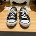 Converse Shoes | Black Converse All Star Low Top Women’s 7us Men’s 5us - Pre-Owned | Color: Black/White | Size: 7