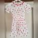 Disney Dresses | Disney Mickey Mouse Prints Girl's Dress See Through + Soft Liner Sz 4 | Color: Red/White | Size: 4tg