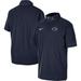 Men's Nike Navy Penn State Nittany Lions Coaches Quarter-Zip Short Sleeve Jacket