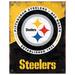 Pittsburgh Steelers 13" x 20" Two-Tone Established Date Metal Sign