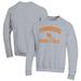 Men's Champion Gray Tennessee Volunteers Track & Field Icon Powerblend Pullover Sweatshirt