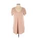 Kori America Casual Dress: Tan Dresses - Women's Size X-Small