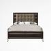 Latitude Run® Tufted Platform Bed Upholstered/Polyester in Black | 56 H x 79 W x 84 D in | Wayfair F9DFACEA875F489EA04C784F263A0711