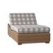 Woodard Montecito 77" Long Reclining Double Chaise w/ Cushion in Brown | 38 H x 40 W x 77 D in | Outdoor Furniture | Wayfair S511061-62M