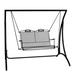 Woodard Briarwood Porch Swing Metal | 23.5 H x 44.75 W x 24.75 D in | Wayfair 400179ST-48-24T