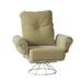 Woodard Terrace Swivel Outdoor Rocking Chair in Gray/Brown | 43 H x 40 W x 39.25 D in | Wayfair 790077-70-08Y