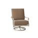 Woodard Wiltshire Outdoor Rocking Chair in Gray/Brown | 35.5 H x 28.5 W x 36.75 D in | Wayfair 4Q0465-70-06N