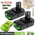Batterie Lithium de Remplacement pour Ryobi 18 V 3 0 Ah Compatible avec Ryobi 18 Volt ONE Plus