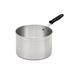 Vollrath 692145 4 1/2 qt Wear-Ever Classic Select Aluminum Saucepan w/ Hollow Silicone Handle, Black Silicone Handle
