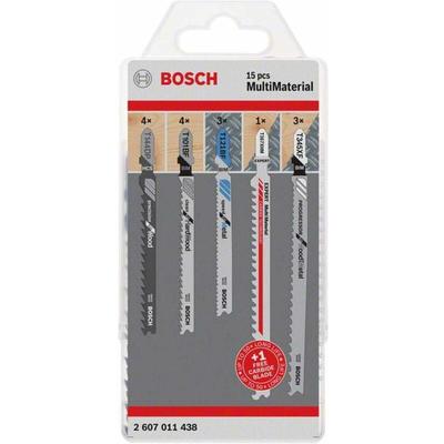 Bosch - Accessories 2607011438 jsb, Multi Material-Pack, 15-teilig 15 St.