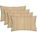 RSH DÃ©cor Indoor Outdoor Set of 4 Pillows 26 x 16 Boardwalk Sand