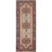 Geometric Heriz Serapi Oriental Runner Rug Handmade Wool Carpet - 2'7"x 7'9"