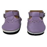 Lavender Mary Jane Shoes Fit 18 Inch Dolls Like Our Generation American Girl