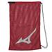 [Mizuno] Mesh Bag L Lightweight Swimming Pool Training 33JM2031 Red x Black