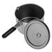 Yannee Titanium Camping Frying Pan Pot Cookware Open Fire Cookware with Folding Handle