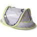 HDJ Baby Beach Tent UPF 50+ Pop Up Beach Tent Sun Shelter Easy Setup Play Tent for Travel Mini Beach Tent for Kids Toddlers Grey