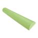 half round foam roller high density eva foam roller half round yoga floating point muscle massage physical rollers fitness equipment balance training non slip arms back neck leg Green 90cmx7.5cm