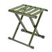 Portable Folding Stool Outdoor Folding Chair Camping Stool Seat Camp Chair for Trip Hiking Fishing BBQ Beach Garden Backyard