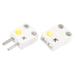 K Type Thermocouple Wire Connectors Male Female Plug Adapter High Temperature 650Â°C(1202Â°F) White