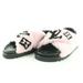 Louis Vuitton Shoes | Louis Vuitton Size 39 Monogram Pink Shearling Paseo Sandals 3lv419c | Color: Pink | Size: 8.5
