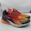 Nike Shoes | Nike Air Max 270 Mens 9.5 Sunset Red Orange Running Shoes Athletic Dq7625-600 | Color: Orange/Red | Size: 9.5