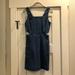 Madewell Dresses | Denim Madewell Cut Out Dress | Color: Blue | Size: 0