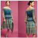 Anthropologie Dresses | Anthropologie Tanvi Kedia Kareena Dress, Sz S | Color: Blue/Yellow | Size: S