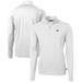 Men's Cutter & Buck White Toronto Blue Jays Virtue Eco Pique Recycled Quarter-Zip Pullover Top