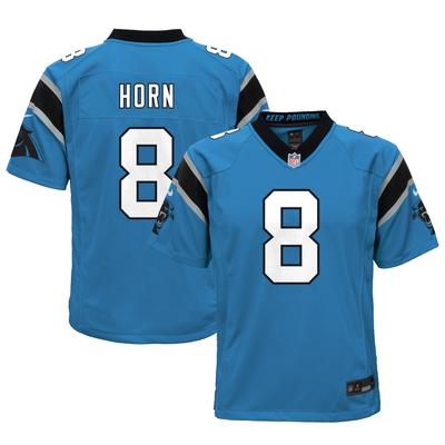 Carolina Panthers Nike Game Ausweichtrikot - Blau - Jaycee Horn - Kinder Image