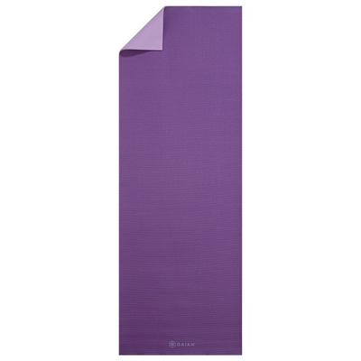 GAIAM - 6 mm Premium 2-Color Yoga Mat - Yogamatte Gr 61 cm x 173 cm x 0,6 cm lila Image