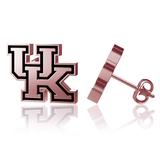 Dayna Designs Kentucky Wildcats Rose Gold Post Earrings