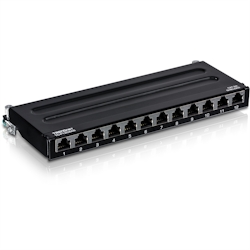 TRENDnet TC-P12C6AS Patch Panel, 12-port Cat6a geschirmt Für Wandmontage Image