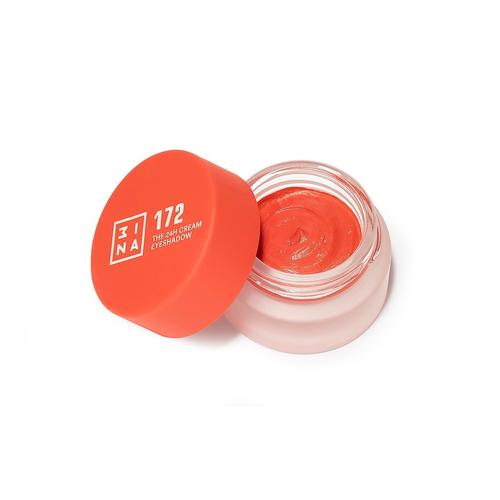 3INA - THE 24H CREAM EYESHADOW Lidschatten 3 ml Nr. 172 - Vibrant Orange