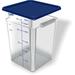 Carlisle Food Service Products 22 qt Squares Polycarbonate Food Storage Container in White | 15.72 H x 11.13 W x 11.13 D in | Wayfair 11966PE02