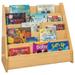 TotMate 5 Compartment Manufactured Wood Book Display Wood in Brown | 29 H x 32.5 W x 14 D in | Wayfair TM2133A.S2222