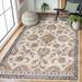 White 108 x 79 x 0.4 in Area Rug - AMER Rugs Jordan Bea Floral Machine Woven Area Rug in Ivory | 108 H x 79 W x 0.4 D in | Wayfair JOR86709
