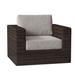 Woodard Montecito Swivel Patio Chair w/ Cushions Wicker/Rattan | 26 H x 41 W x 38 D in | Wayfair S511015-08Y