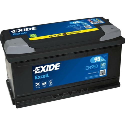 EB950 Excell 12V 95Ah 800A Autobatterie inkl. 7,50 € Pfand – Exide