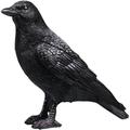 Farmwood Animals - Uccello corvo in resina 24 x 10 x 20 cm