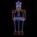 The Holiday Aisle® Toy Soldier Lighted Display Plastic in Blue/Orange | 72 H x 26 W x 1 D in | Wayfair 5D705FD664FD437B85286140C6DCC644