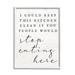 Stupell Industries Keep This Kitchen Clean Funny Phrase by Lil' Rue - Floater Frame Graphic Art on in Brown/Gray/White | Wayfair at-968_wfr_11x14